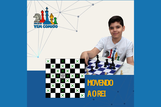 O Rei é a peça mais importante do xadrez